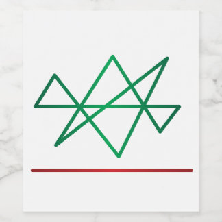 Etiqueta de reiki estrella de Midas