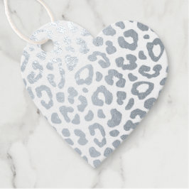 Etiqueta de Relieve metalizado con forma de corazó