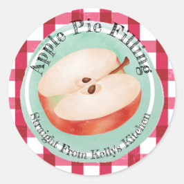 Etiqueta de relleno de Apple para empresas de reve