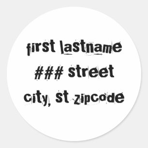 Etiqueta de remitente