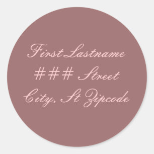 Etiqueta de remitente