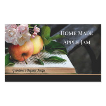 Etiqueta de represa de Apple hecha en casa