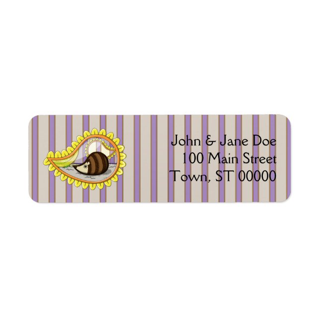 Etiqueta de retorno de Chrissy (Frente)