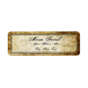 Etiqueta de retorno de corazón alado de tatuaje ur