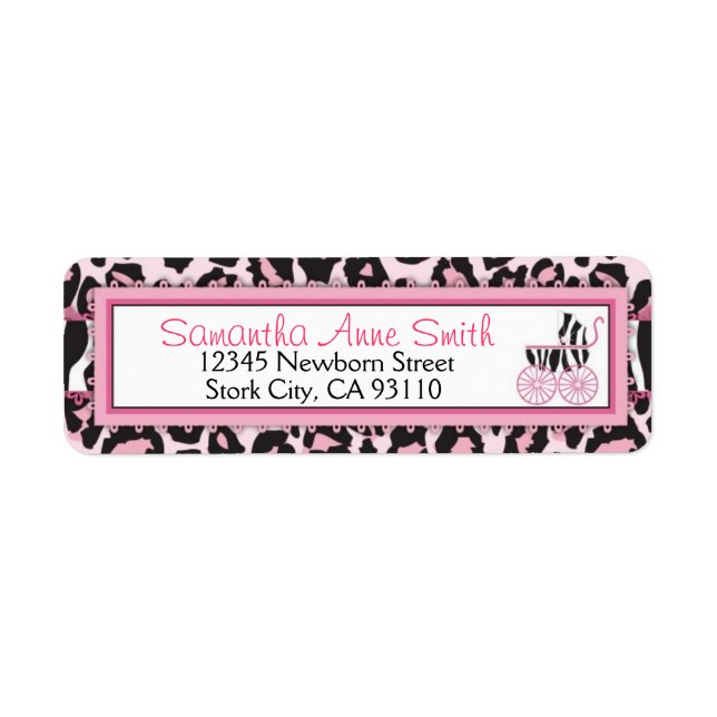 Etiqueta de retorno de cosa silvestre B (Frente)