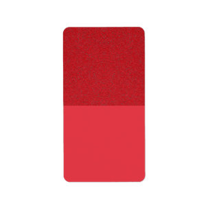 Etiqueta de retorno rojo de tomate de textura divi