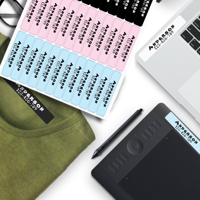 Etiqueta de ropa de personalizado para enfermería  (Subido por el creador)