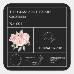 Etiqueta de Rosa apotecaria