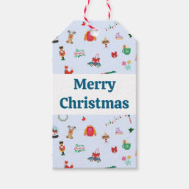 Etiqueta de sabor detalles lindos Navidad