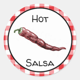 Etiqueta de salsa