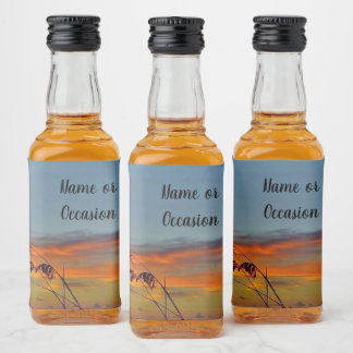 Etiqueta de sol de playa