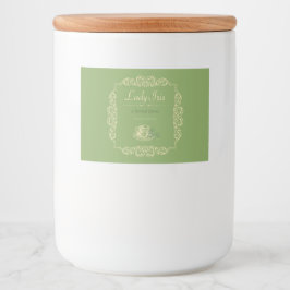 Etiqueta de té de hierbas personalizado