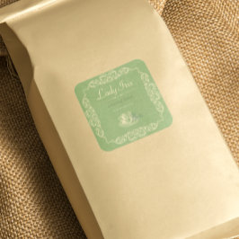 Etiqueta de té de hierbas personalizado
