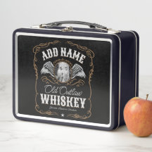 Etiqueta de teclado antiguo para alcohol casero Añ