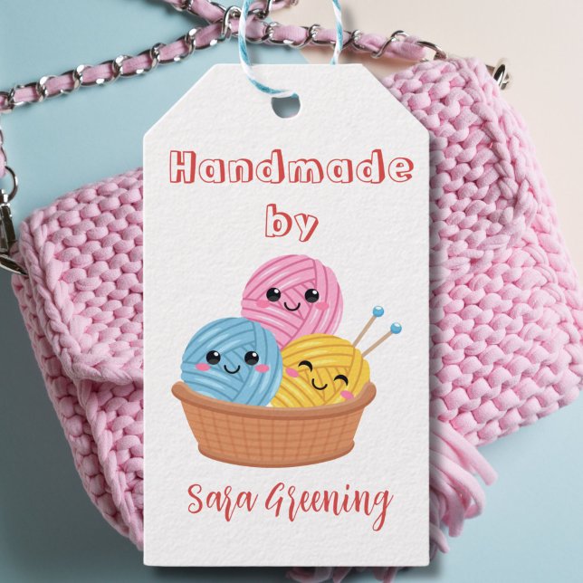 Etiqueta de tejido hecha a mano, etiqueta de cuida (Subido por el creador)