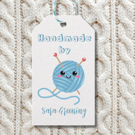 Etiqueta de tejido hecha a mano, etiqueta de cuida