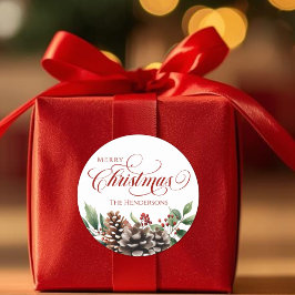 Etiqueta de tipo de nombre personalizado pegatina