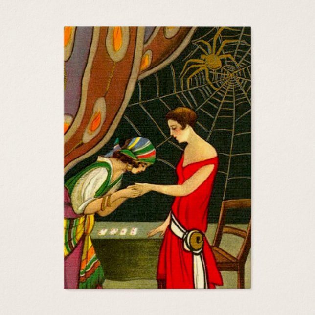 Etiqueta de trato de Halloween (Frente)