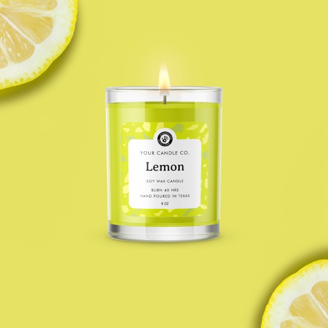 Etiqueta de vela personalizada - Pegatina personal (Subido por el creador)