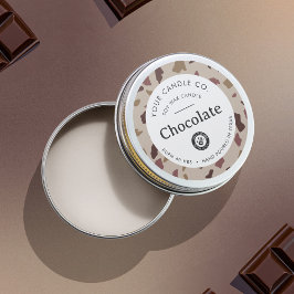 Etiqueta de Vela Personalizada - Pegatina Personal