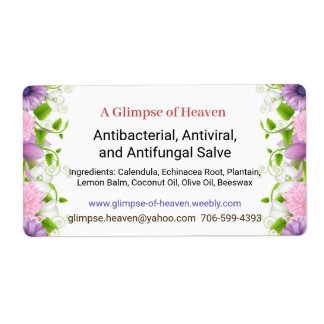 Etiqueta de venta — frontal