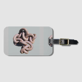 Etiqueta de viaje para el equipaje.