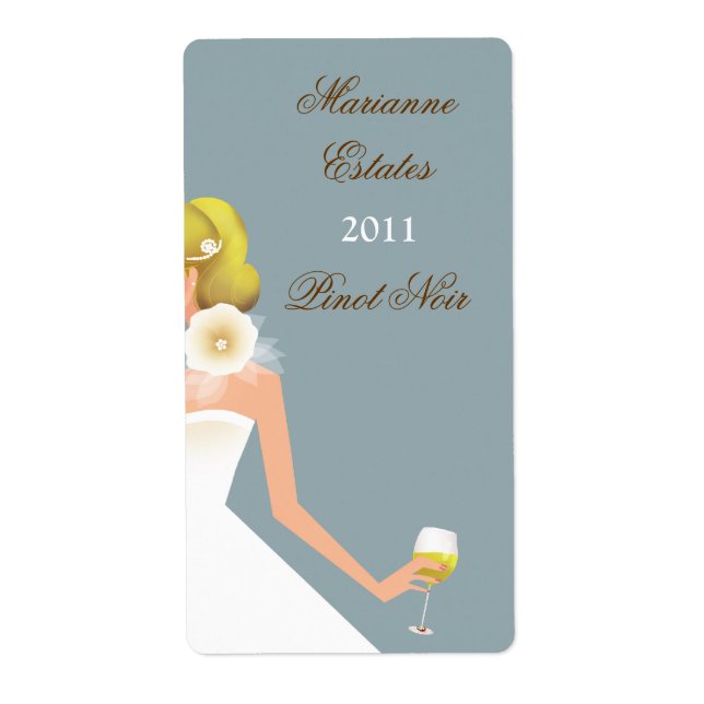 etiqueta de vino (Frente)