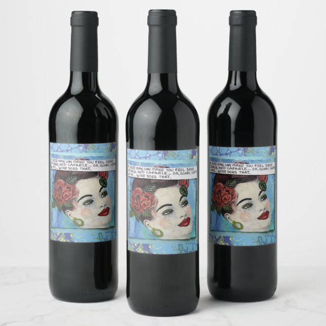Etiqueta de vino (Botellas)