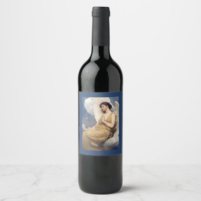 ETIQUETA DE VINO: ABBOTT HANDERSON THAYER: 1889 (Anverso)