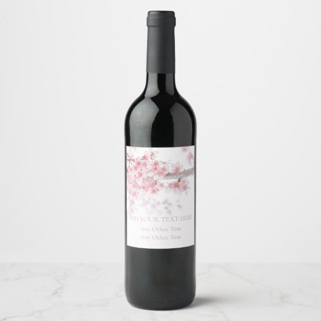 ETIQUETA DE VINO : BLOSSOM DE CERO : TEXTO PERSONA (Anverso)