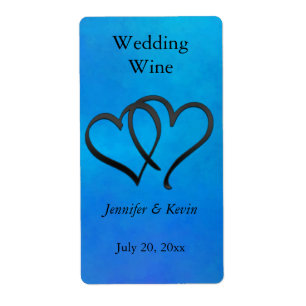 Etiqueta de vino boda