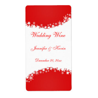 Etiqueta de vino boda