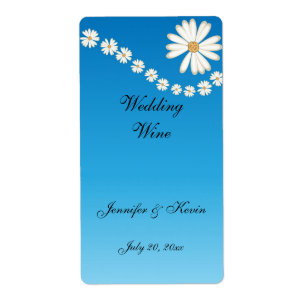 Etiqueta de vino boda
