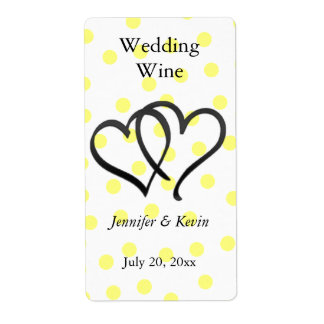 Etiqueta de vino boda