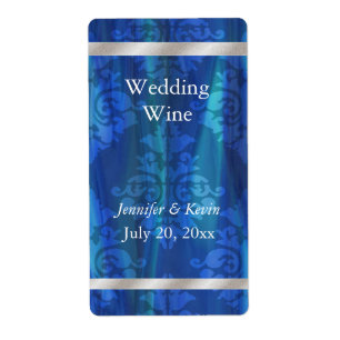 Etiqueta de vino boda