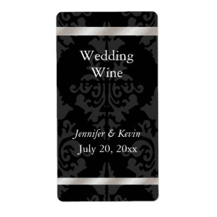 Etiqueta de vino boda