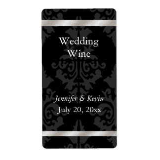 Etiqueta de vino boda
