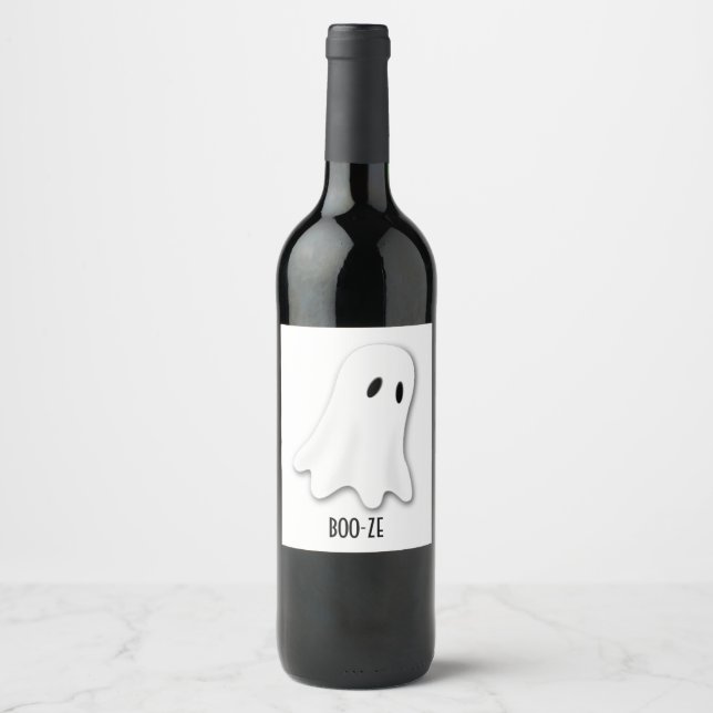 Etiqueta de vino de Ghosty (Anverso)