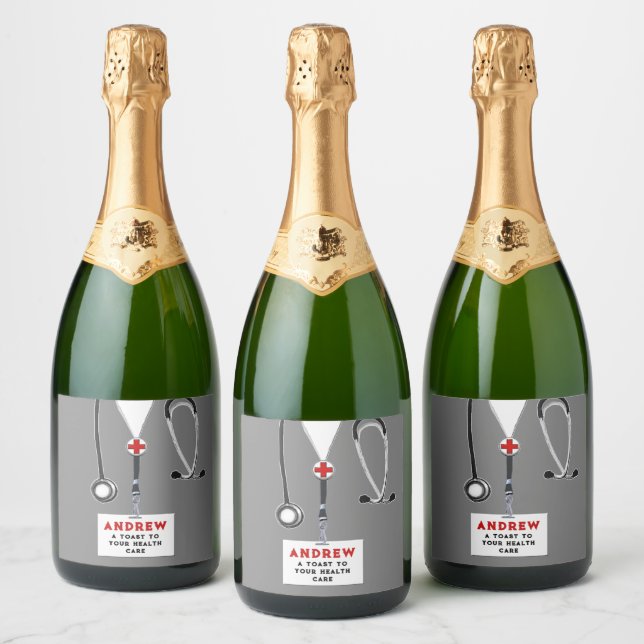 Etiqueta de vino de la fiesta de graduación de la  (Botellas)