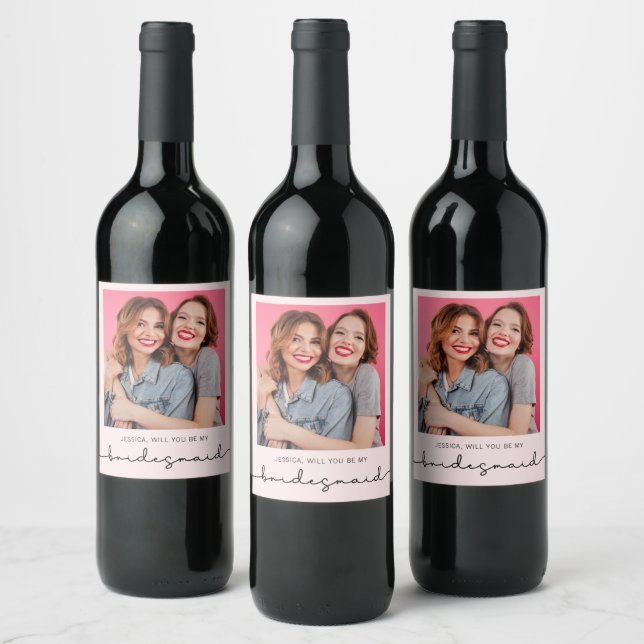 Etiqueta de vino de la propuesta de la maquina de  (Botellas)