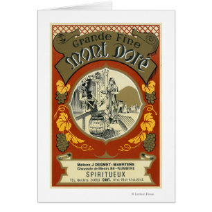 Etiqueta de vino de Mont DoreEurope