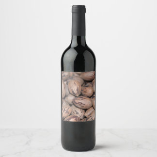 Etiqueta de vino de Pecan