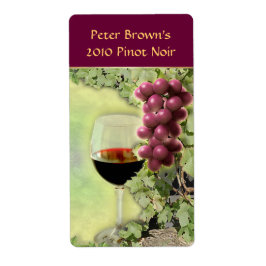 Etiqueta de vino de personalizable