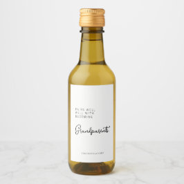 Etiqueta de vino de regalo de personalizado