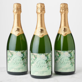 Etiqueta de vino de rosas de Van Gogh Etiqueta de 