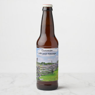 Etiqueta de vino de Texas Rails