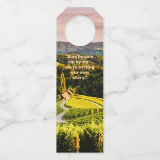 Etiqueta de Vino de Viñedo Romántico – Juntos, Sor