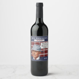 Etiqueta de vino fino de Jack