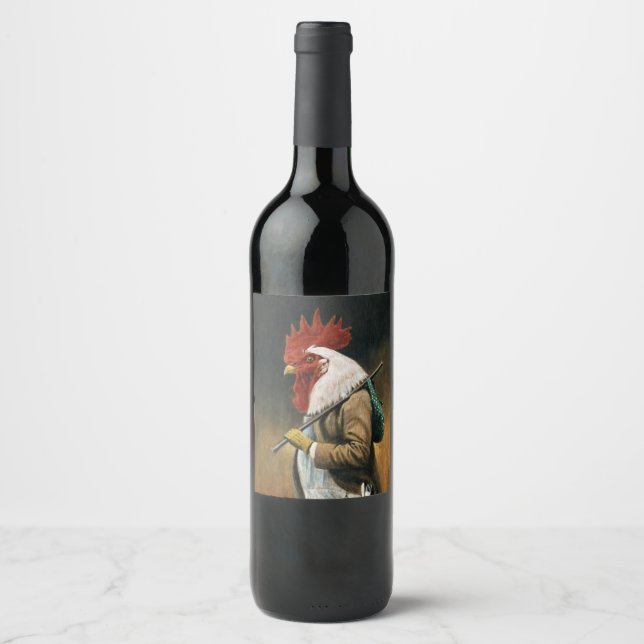 Etiqueta de vino Hobo Cockerel (Anverso)