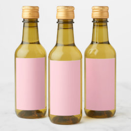 Etiqueta de vino Mini rosa